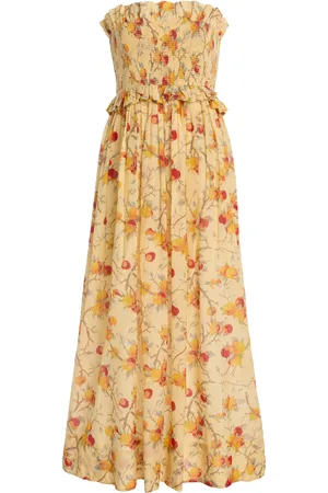 POSSE Coby Cotton-Blend Strapless Dress, , S