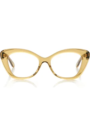 Loewe Curvy Cat-Eye Acetate Glasses, , OS