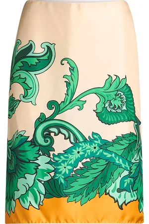 Etro Silk Midi Skirt, , IT 38