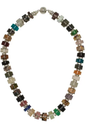 Julietta Cassandre Sterling Silver Stone Beaded Necklace, , OS, , Gifts For Her