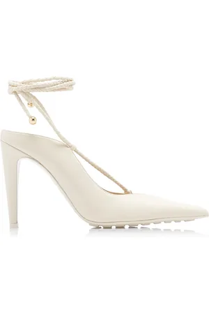 Bottega Veneta Lace-Up Leather Pumps, , IT 37