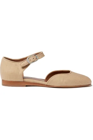 Le Monde Beryl Linen Mary Jane Sandals, , IT 36