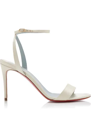 Christian Louboutin Loubi Girl 85mm Satin Sandals, , IT 39