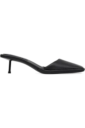St Agni Soft Leather Square Toe Mules, , IT 39