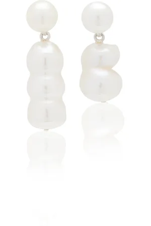 Isabella Etou Cloud Sterling Pearl Earrings, , OS, , Gifts For Her