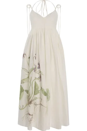Erdem Linen Dress, , UK 12