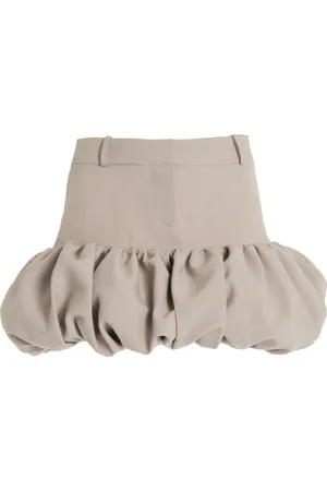 COPERNI Bubble-Hem Suiting Mini Skirt, , FR 38