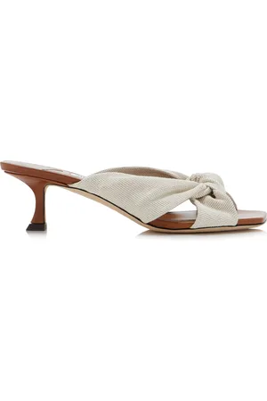 Jimmy Choo Avenue Canvas Mules, , IT 36