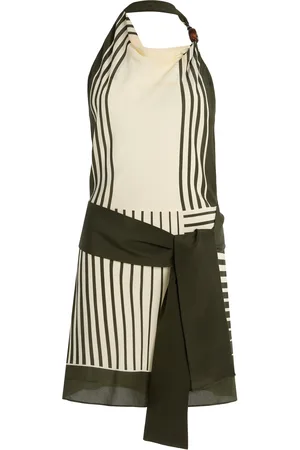 SIR Leilana Silk Mini Dress, , 4