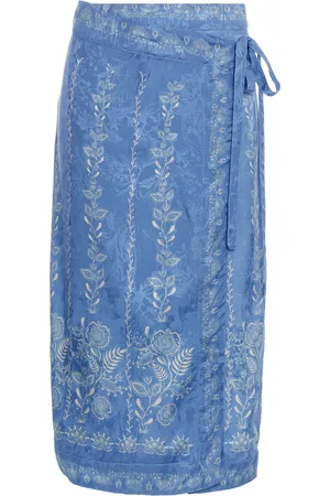 Agua by Agua Bendita Luna Midi Floritura Pareo, , XS/S