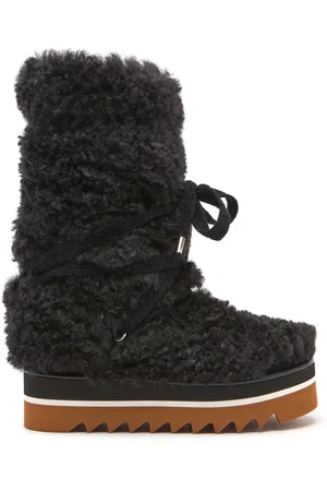 Stella McCartney Sneakelyse Apres Ski Eco Alt Mat Boots, , IT 38