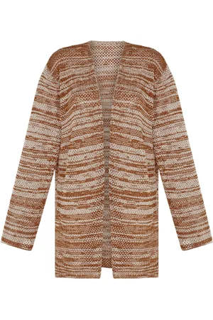Escvdo Ofrenda Light Knit Cotton Cardigan, , L