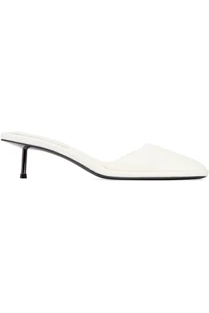 St Agni Soft Leather Square Toe Mules, , IT 41