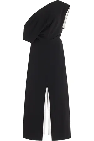 Proenza Schouler Off-The-Shoulder Crepe Midi Dress, , US 2