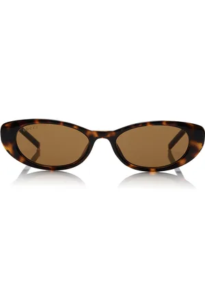 Gucci G String Cat-Eye Acetate Sunglasses, , OS