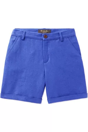Loro Piana Nevin Antigua Linen Bermuda Shorts