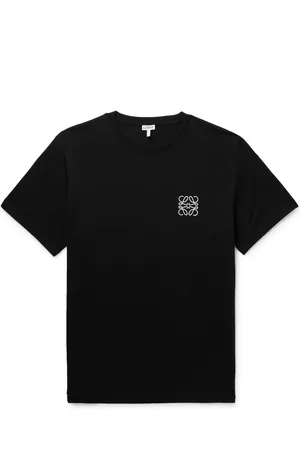 Loewe Logo-Embroidered Cotton-Jersey T-Shirt