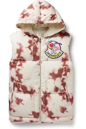 Moncler 2 Moncler 1952 Tie-Dyed Quilted Shell Hooded Gilet