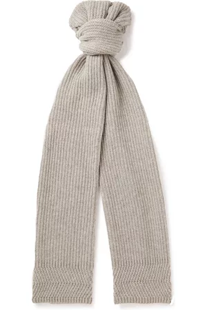 Loro Piana Ribbed Cashmere Scarf