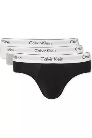 Calvin Klein CK men black cotton stretch G-string thong underwear