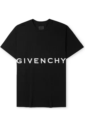 GIVENCHY Oversized Logo-Embroidered Cotton-Jersey T-Shirt for Men