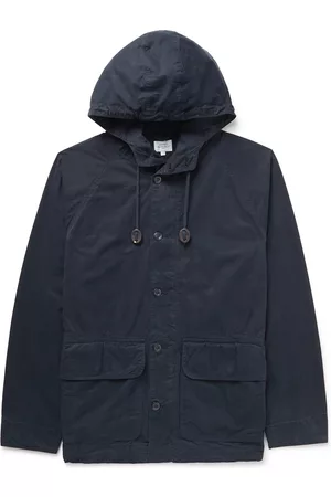 LEMAIRE Workwear Cotton-Twill Jacket in Gren | Endource