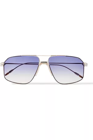 JACQUES MARIE MAGE Jagger Aviator-Style -Tone Sunglasses