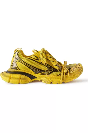 Balenciaga 3XL Distressed Mesh and Rubber Sneakers