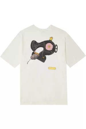 KAPITAL Printed Cotton-Jersey T-Shirt