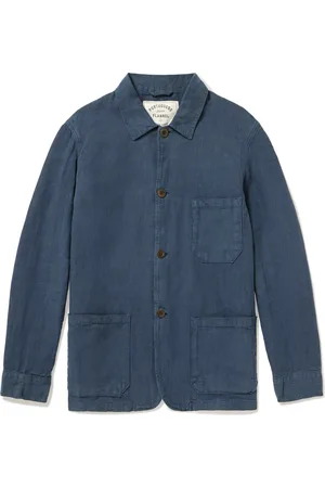 Portuguese Flannel Labura Slim-Fit Linen Jacket