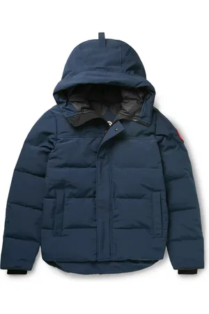Canada Goose Macmillan Logo-Appliquéd Quilted Shell Hooded Down Parka