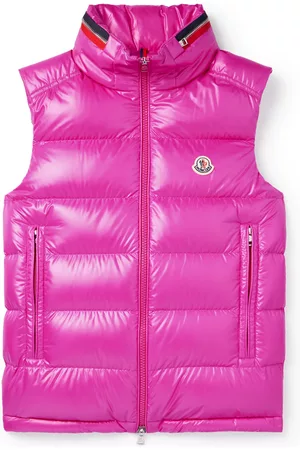 Moncler Ouse Logo-Appliquéd Quilted Shell Down Gilet