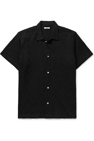 BODE Cotton-Blend Lace Shirt