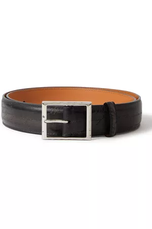 Berluti Scritto 3.5cm Leather Belt