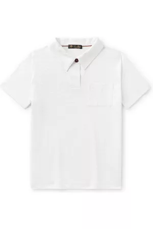 Loro Piana Coastline Linen-Jersey Polo Shirt