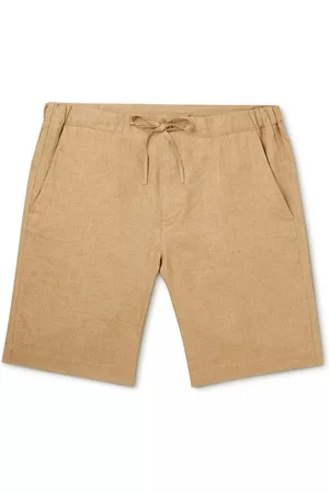 Loro Piana Straight-Leg Linen Drawstring Bermuda Shorts