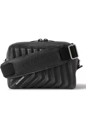 Balenciaga Full-Grain Leather Camera Bag