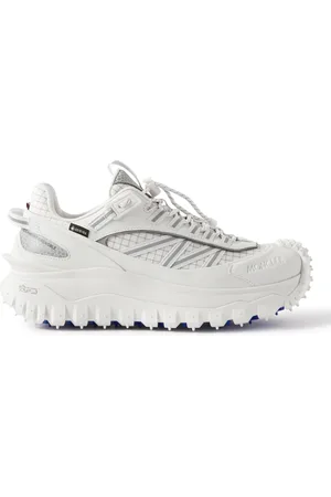 Moncler Trailgrip GTX Leather-Trimmed Mesh and Canvas Sneakers