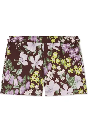 Tom Ford Straight-Leg Floral-Print Swim Shorts