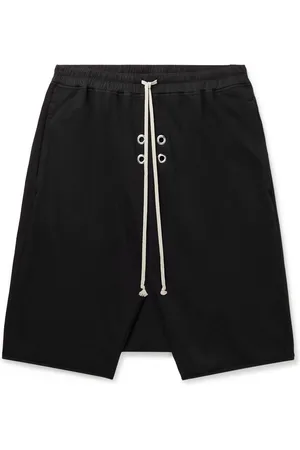 Black 'Gimp' cotton shorts Klein Rick Owens DRKSHDW - IetpShops Germany - Woven  Underbust Midi Dress