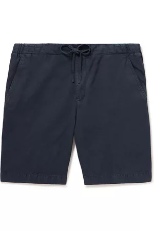 Loro Piana Straight-Leg Cotton-Blend Bermuda Shorts