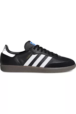 adidas Samba OG Suede-Trimmed Leather Sneakers