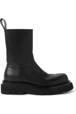 Bottega Veneta Puddle Leather Chelsea Boots