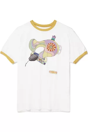 KAPITAL Printed Cotton-Jersey T-Shirt