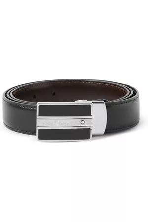 Mont Blanc Buckle Leather Belt - Size 38inches – Luxe Marché India