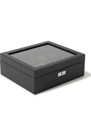 Wolf Roadster Full-Grain Vegan Leather Eight-Piece Watch Box
