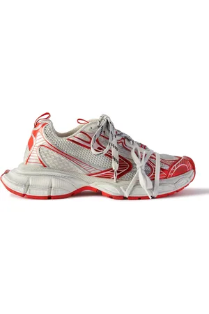 Balenciaga 3XL Distressed Mesh and Rubber Sneakers