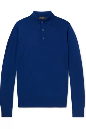 Loro Piana Slim-Fit Wish Virgin Wool Polo Shirt