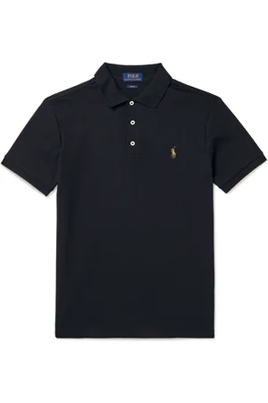 Ralph Lauren Slim-Fit Logo-Embroidered Pima Cotton Polo Shirt