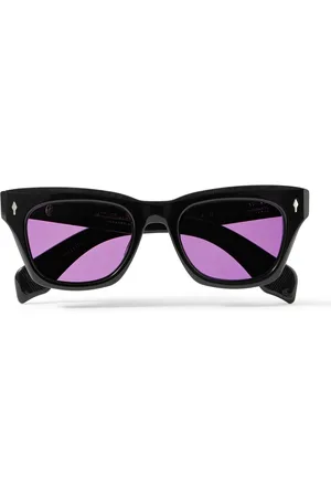JACQUES MARIE MAGE Dealan D-Frame Acetate Sunglasses
